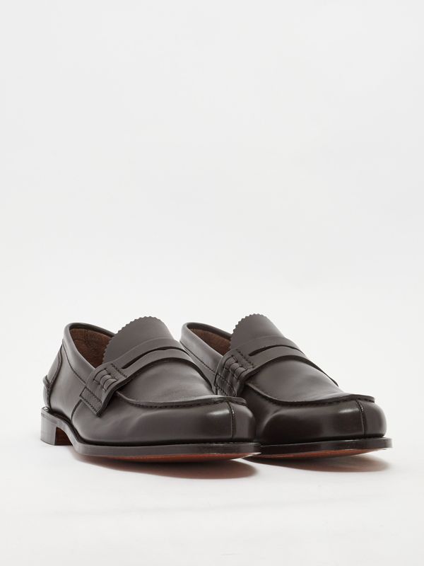 90s brown leather Church's loafers | Millesime Collection