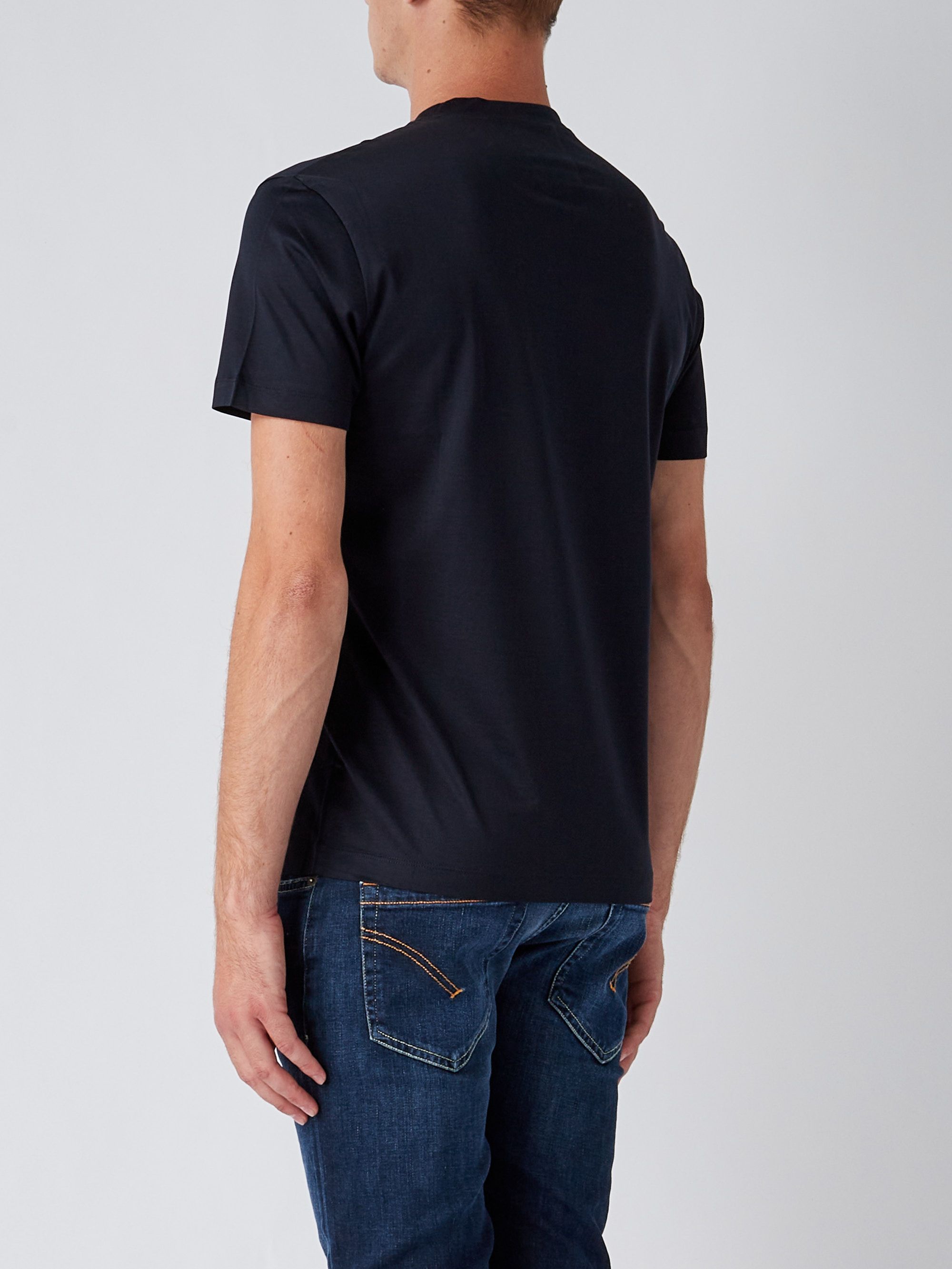 Emporio Armani men's jersey Tshirt Navy