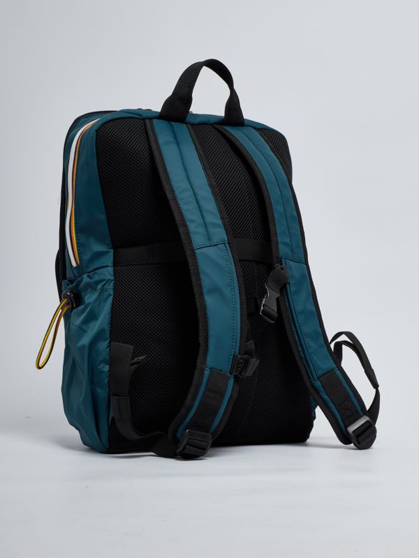 K-Way Gizy nylon men's backpack Petrol Green | Caposerio.com