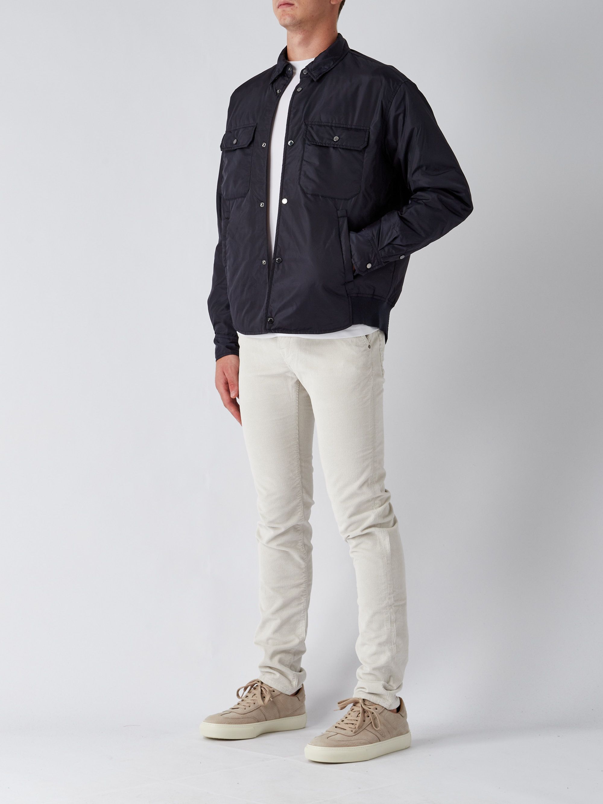 Emporio Armani men's down jacket Navy