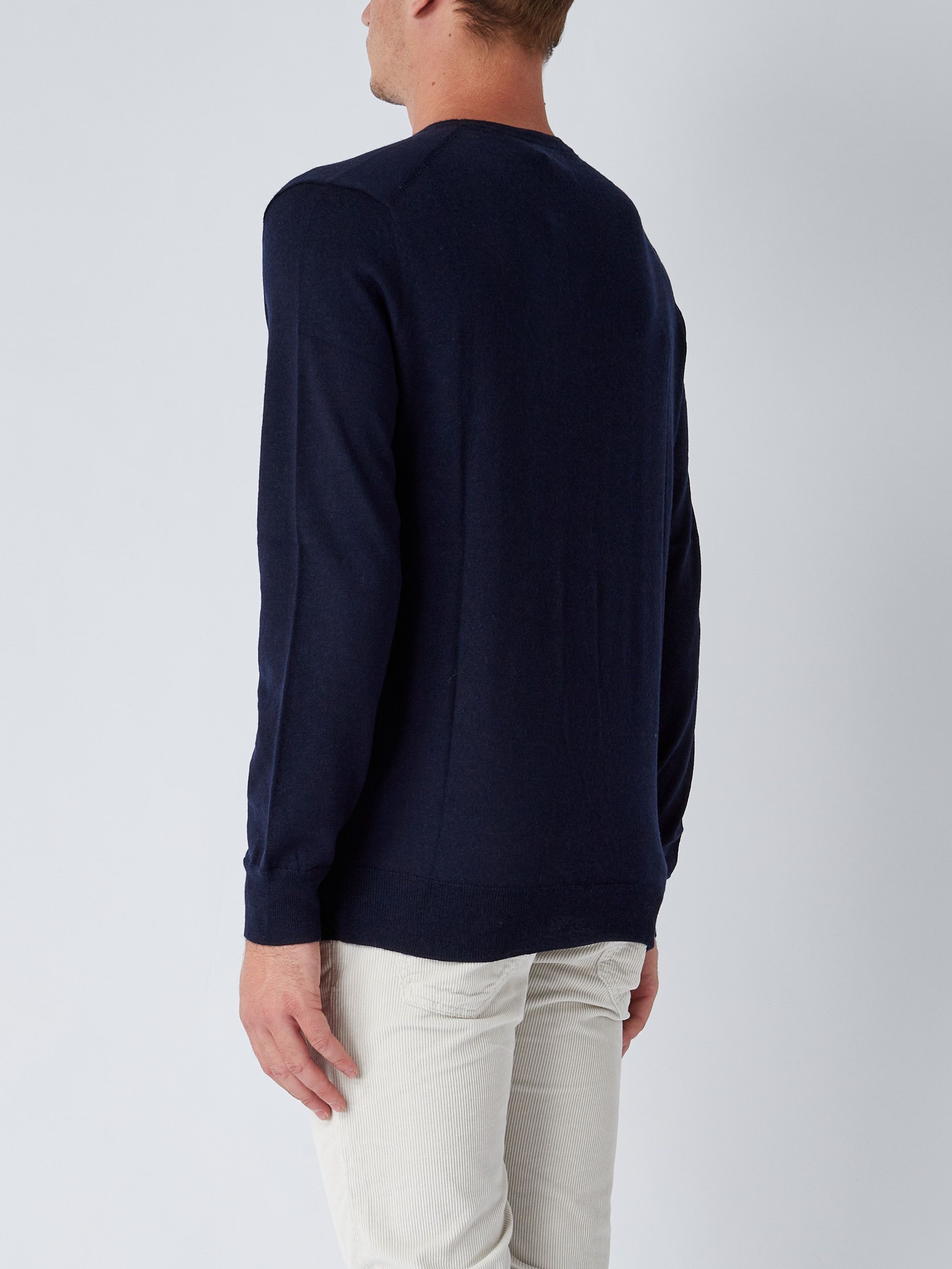 Polo Ralph Lauren men's slim fit wool sweater Blue