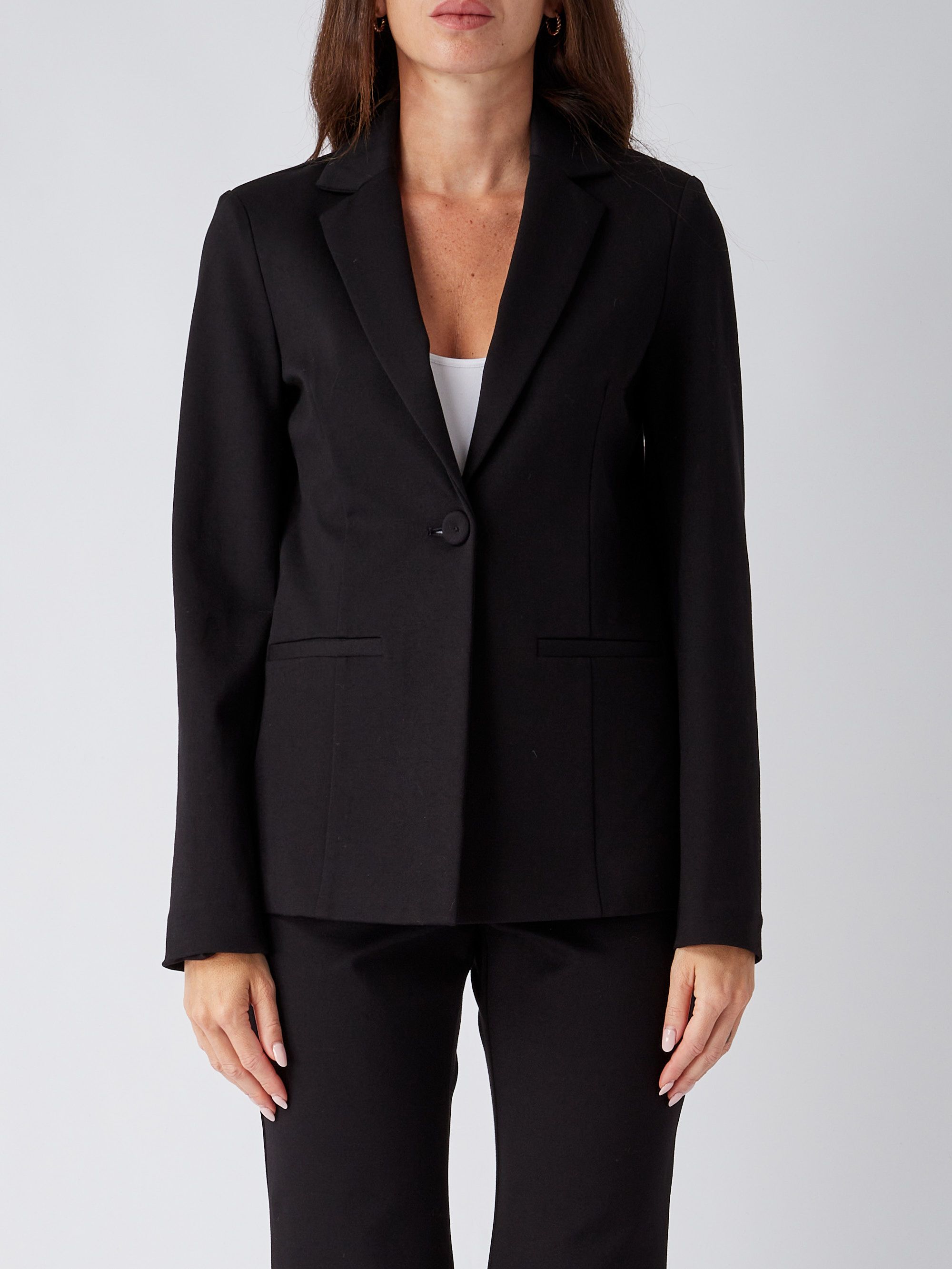 Maliparmi women's jersey jacket Black