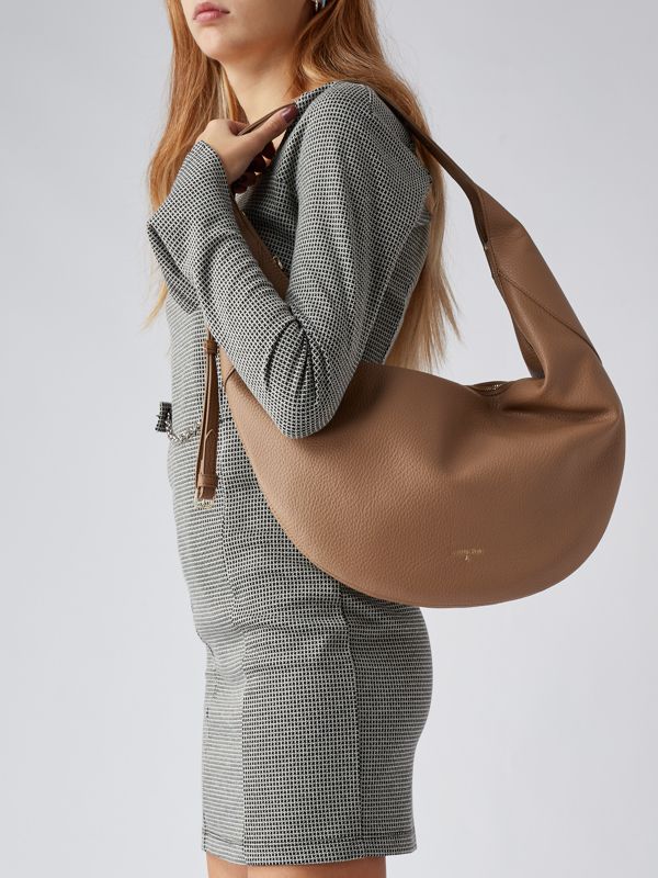 Borsa Tote David Jones Donna - Simil Pelle PU, Grande Per Lavoro E Shopping, Marrone Talpa Con Astuccio