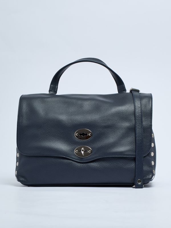 ハンドバッグ ZANELLATO POSTINA DAILY DARK NAVY S (55100) donna-borse-borsa-donna-