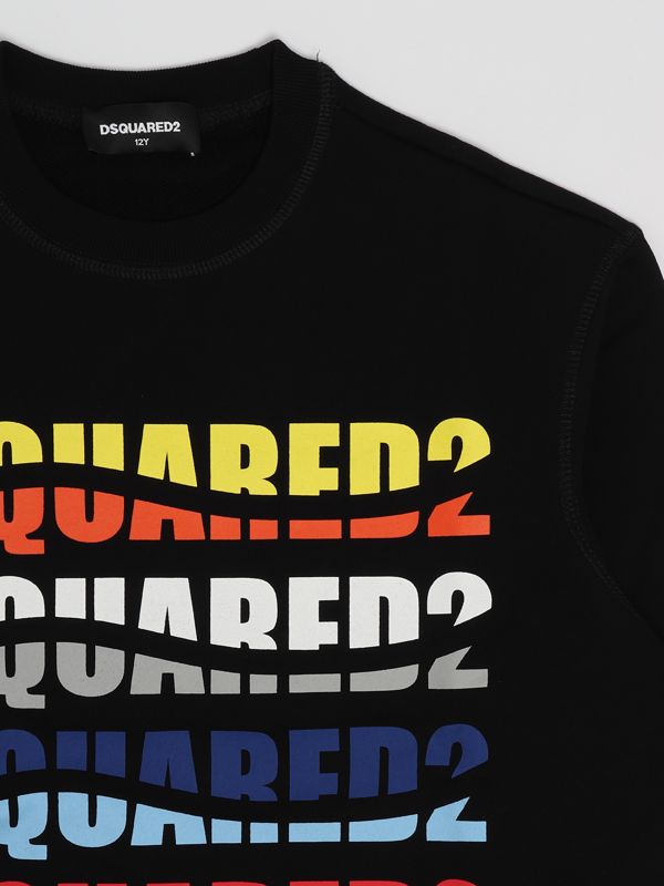 Dsquared2 ロコフリントアンタウェアショツ D8LJ656700 010 Dsquared2 Logo-Print SPORT FIT Jogger Pants men - Glamood Outlet