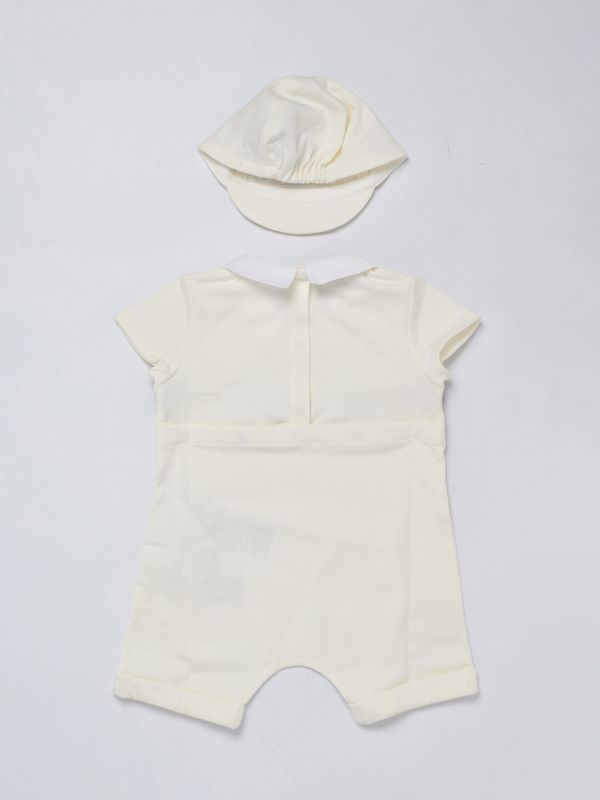 2. Conjunto para recién nacido Gucci de algodón con logotipo Blanco Gucci 766683xjf8f