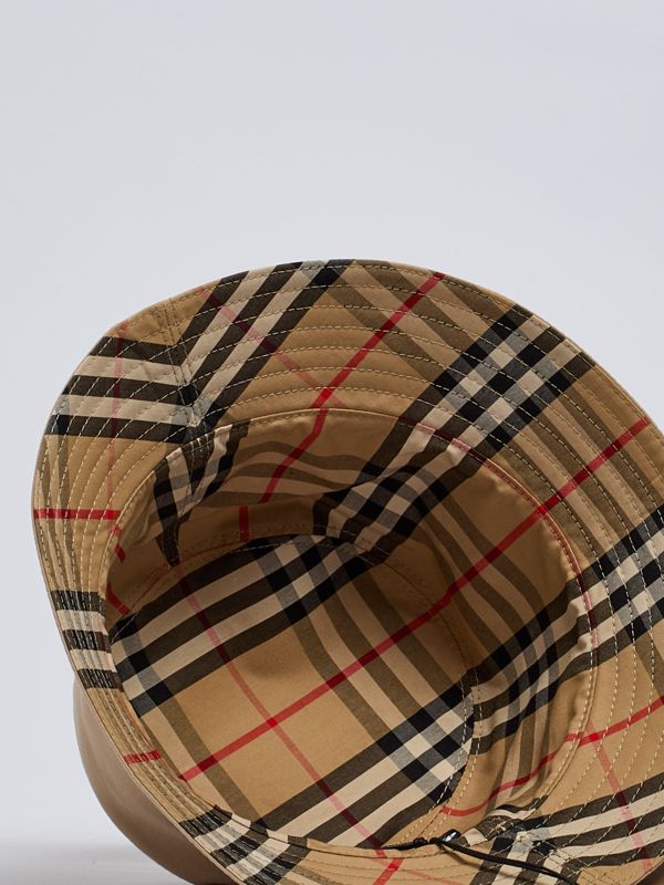 Bucket Hat Cappellino Neonato Burberry Burberry Baby Hat In Cotton