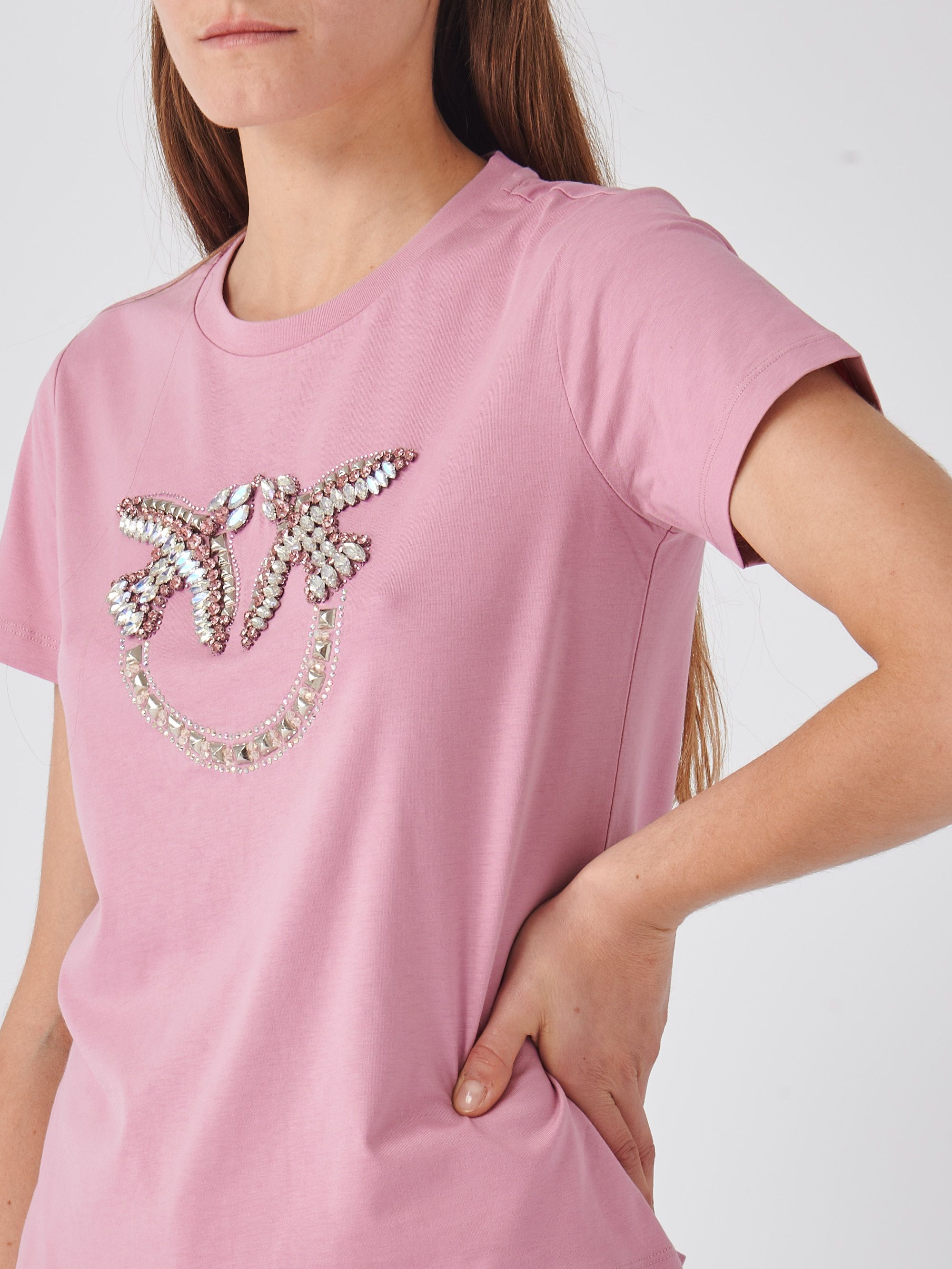 Tシャツ・カットソー PINKO Woman T-Shirt White 100372A1R7 Z15 Buy Pinko T-shirt with logo PINKO 2025 Online | ZALORA
