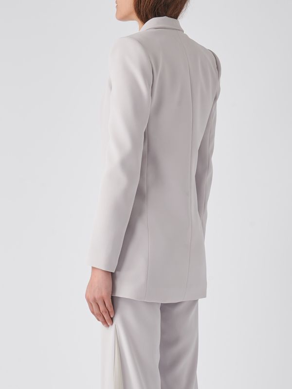 ジャケット ELISABETTA FRANCHI Crepe and tulle blazer Elisabetta Franchi Crêpe And Tulle Blazer | ShopSimon