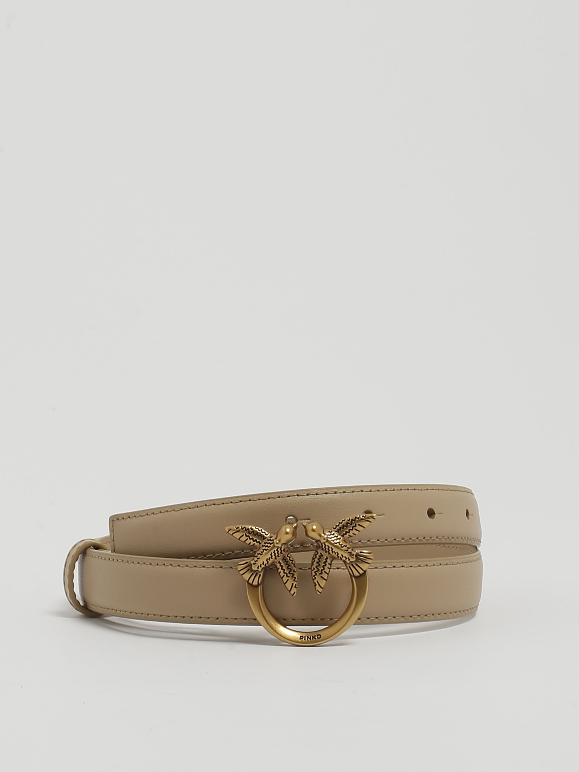 ベルト PINKO SS25 LOVE BERRY BELT (100143 A0F1Z99Q) Love Berry belt with logo plaque PINKO 100125 A0F1Z99Q