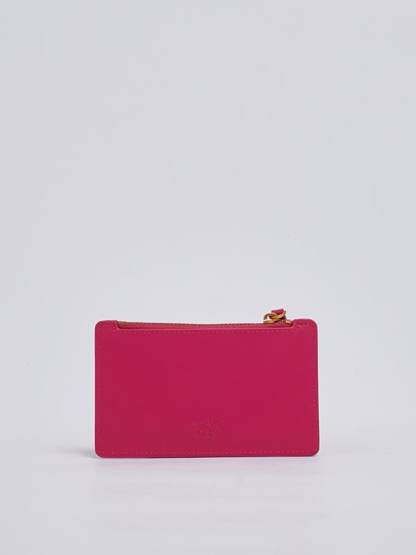 Pinko women's leather card case 100251a0f1 Pink | Caposerio.com