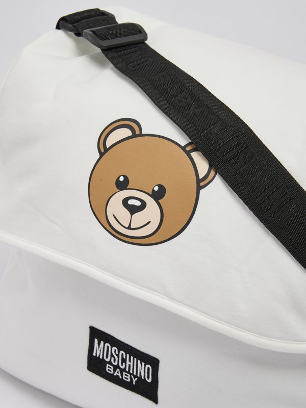 バッグ・カバンその他 Moschino SS25 Moschino Bear Bag (MC4274PP0M OX1 999) Limited Edition Moschino Lambskin Mini Biker Jacket Leather