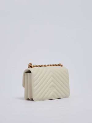 PINKO 100125A0F1C50Q 関税送料込 Pinko women's leather bag with all over logo 100074a1yb