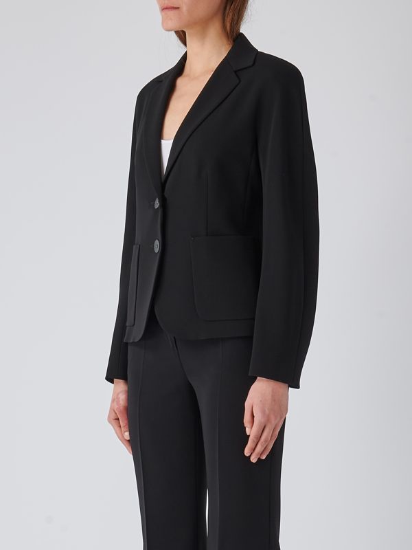 ジャケット MAX MARA STUDIO Women Jackets KEY2516041051600 001 black Max Mara Studio Ginseng women's jacket in technical fabric