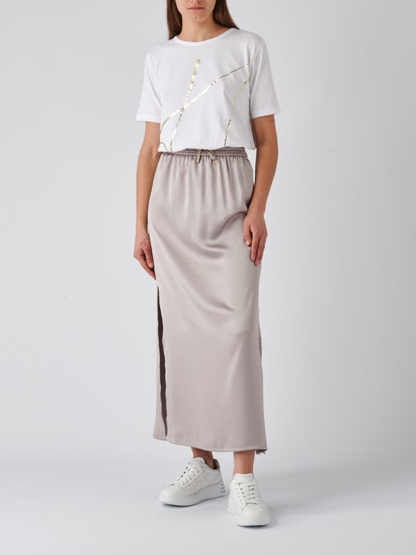 【送料&関税込】Herno New Taffeta Skirt Beige Herno New Taffeta Skirt Beige | italist