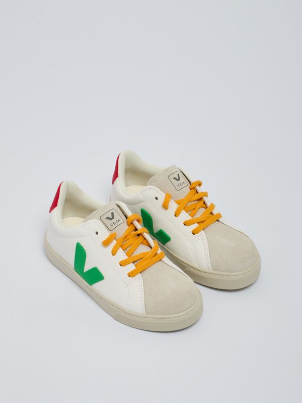 Veja Esplar Basket Veja Femme Verte Veja Cuir Vegetal Baskets Veja