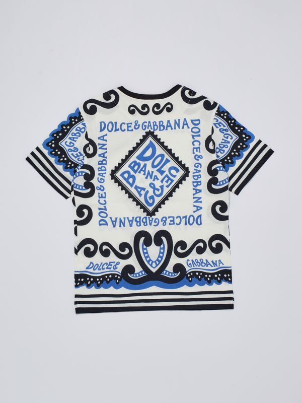Tシャツ・カットソー Dolce & Gabbana FW25 SLIF FIT STRETCH (G8SX0Z G7PIYN0000) Men's Dolce & Gabbana Clothing - up to −75% | Stylight