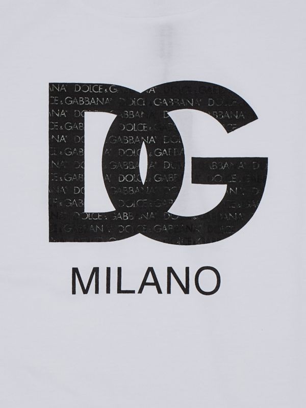Dolce Gabbana♪SALE♪ロゴ Black T-shirt with embroidered logo Dolce & Gabbana - Vitkac AS