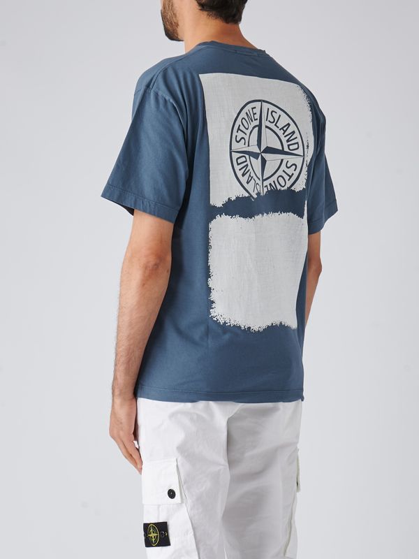 Tシャツ・カットソー Stone  24113 T-Shirt Navy Blue Buy Stone Island T-Shirt | CBMenswear | Stone Island 24113 T