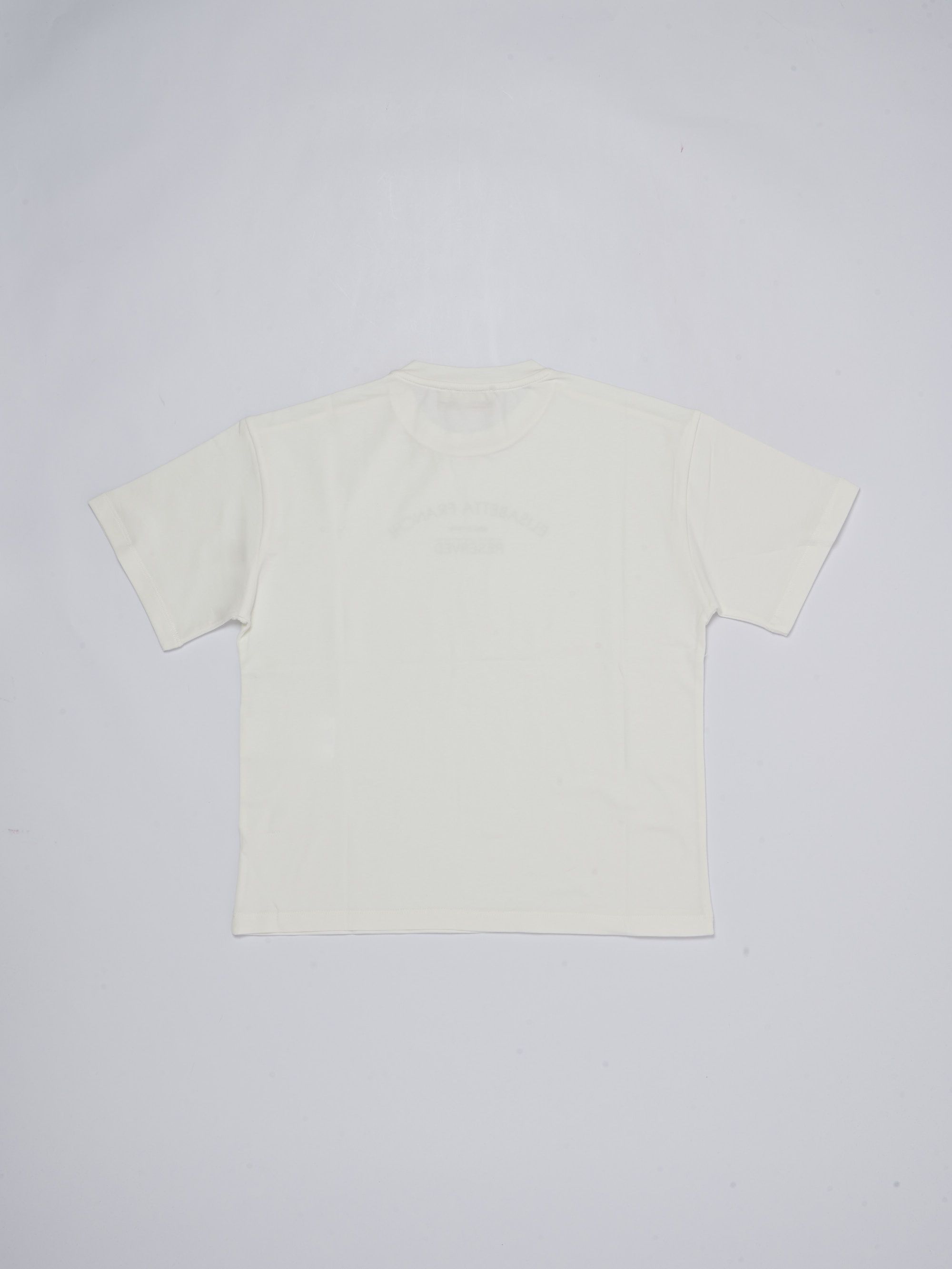 T-shirt bambina Elisabetta Franchi in cotone stretch