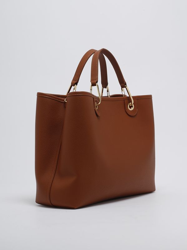 トートバッグ EMPORIO ARMANI Woman Tote bags Leather Y3D165YFO5B 85550 donna-borse-borsa-donna-