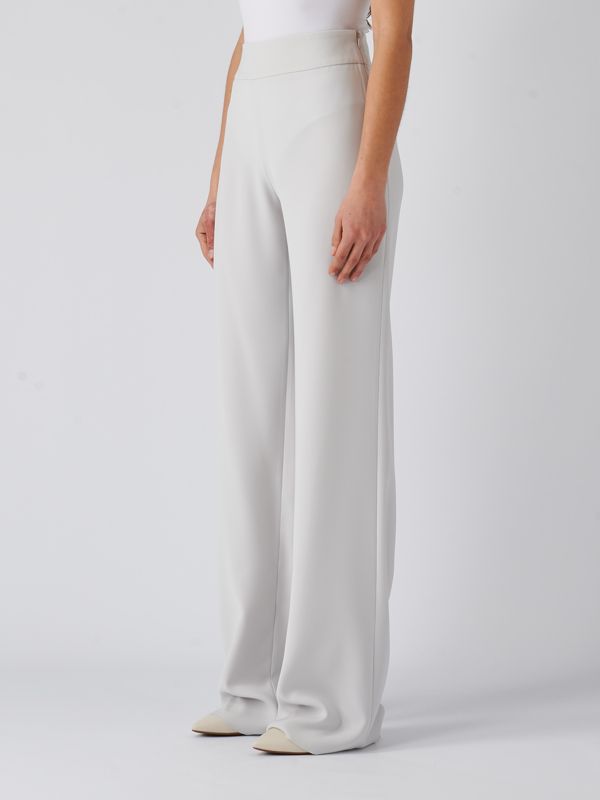パンツ EMPORIO ARMANI Woman Pants White EW001591TE10419 U0006 Emporio Armani women's cady pants 8n2p052nwaz Gray