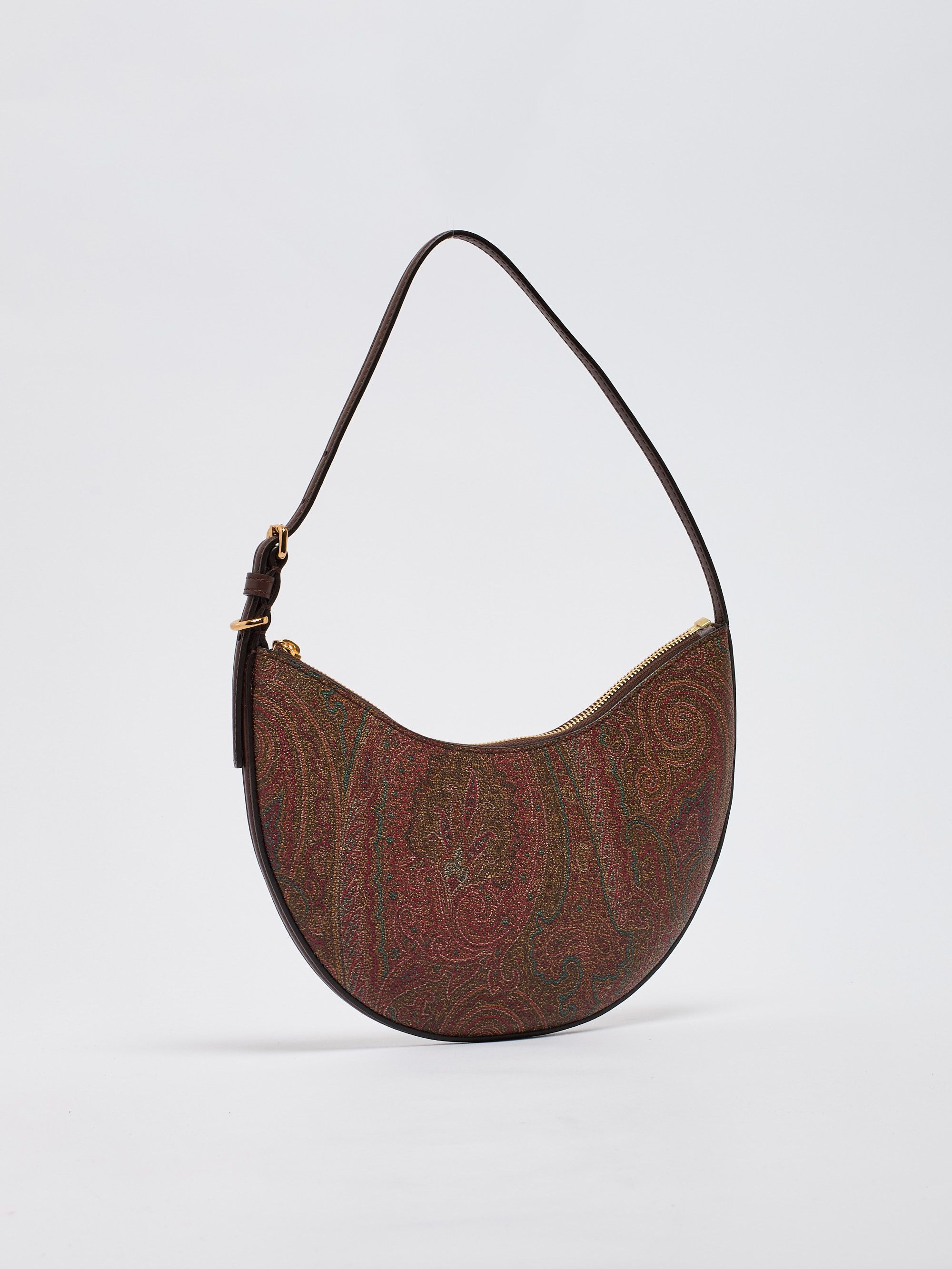 Borsa donna Etro hobo Essential piccola in tessuto paisley