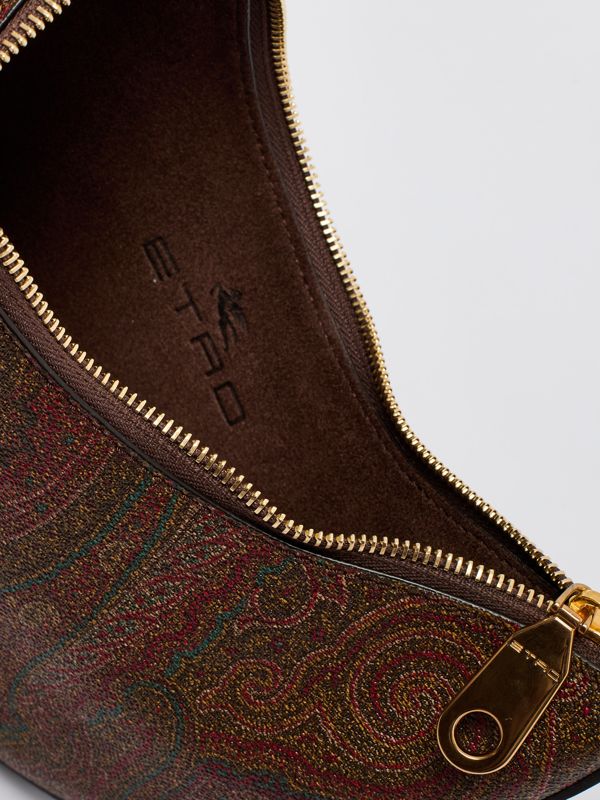 Women's Etro hobo Essential small bag in paisley jacquard