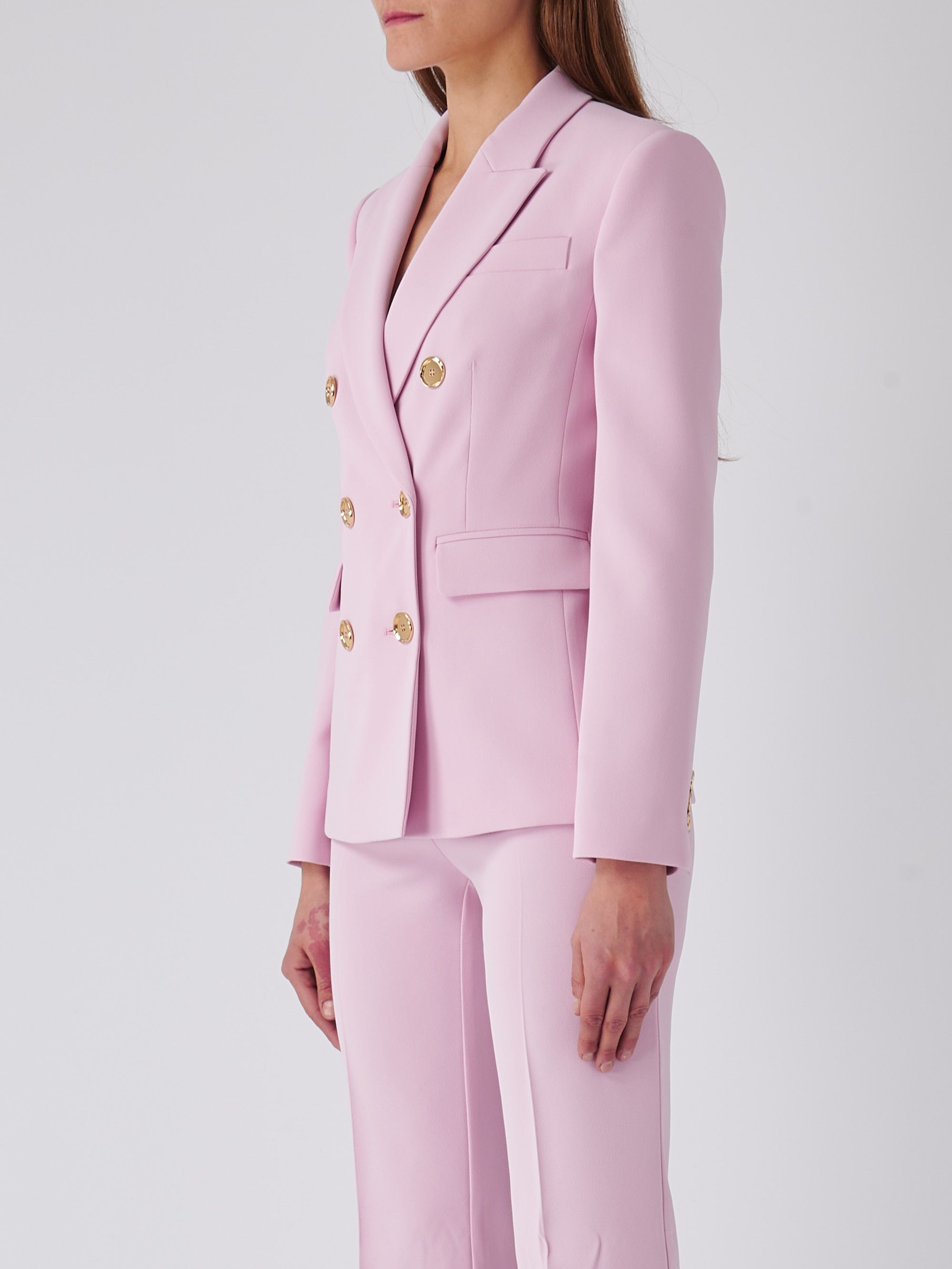 Pinko women's crepe jacket 102859a14i Pink | Caposerio.com