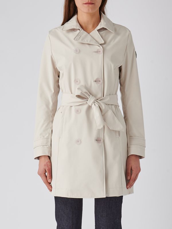 Colmar women's softshell trench coat 19346wv Ecru