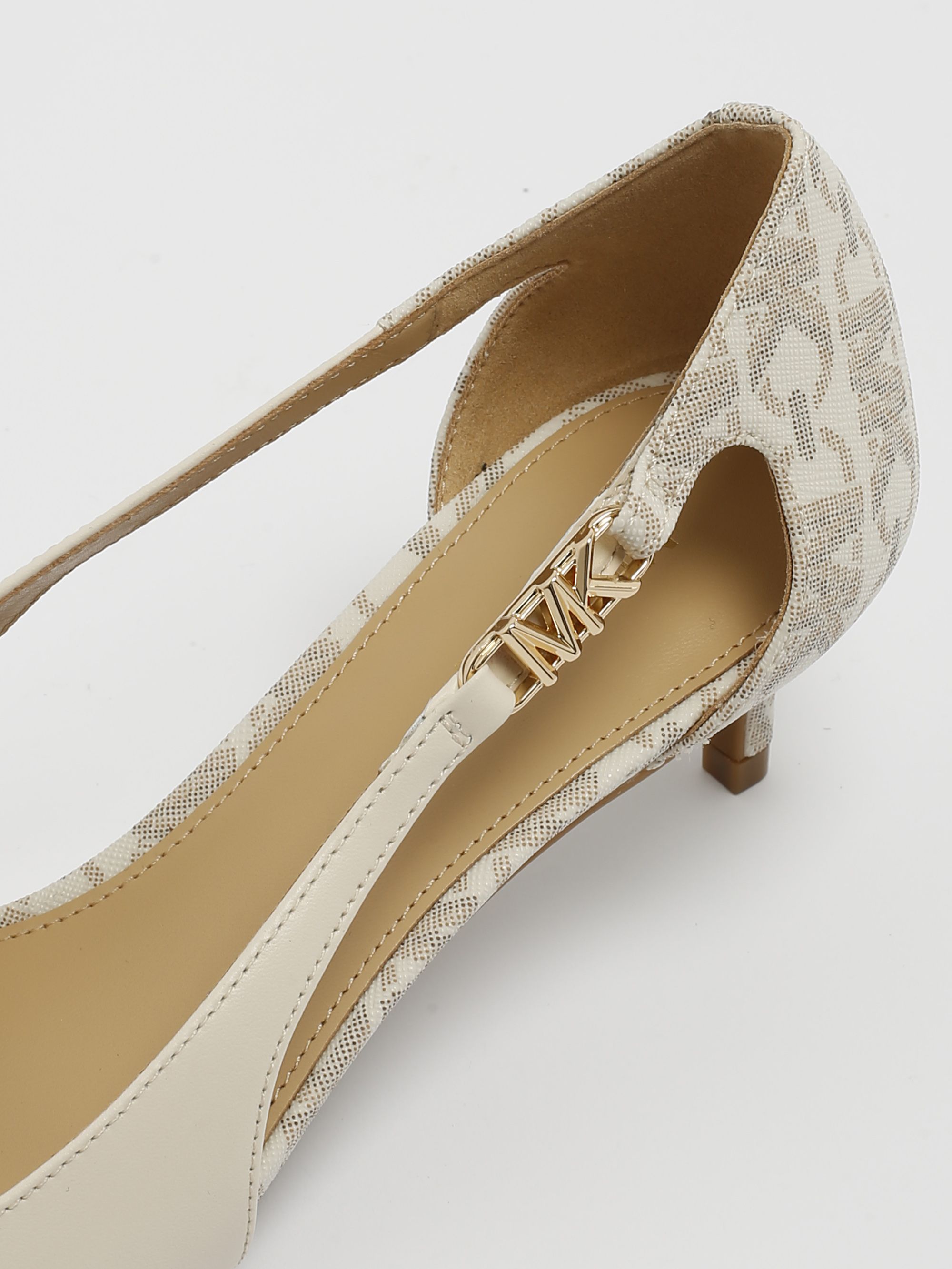パンプス MICHAEL MICHAEL KORS VERONICA PUMPS Michael Kors Veronica Sling leather pumps for women