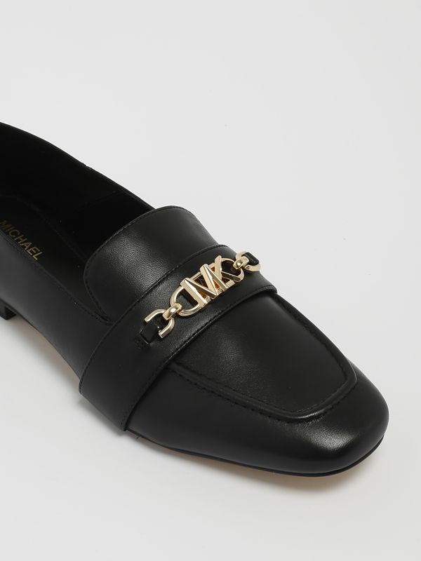 Michael Kors Tiffanie leather loafers for women 40h3tffp1l