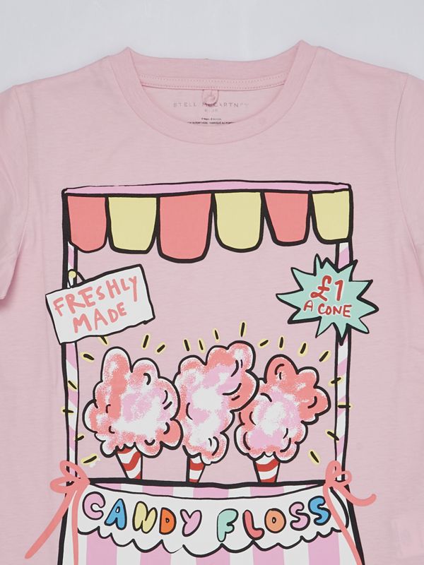 STELLA MCCARTNEY Tシャツ Cotton T-shirt445653 STELLA MCCARTNEY Printed cotton-jersey T-shirt | THE OUTNET