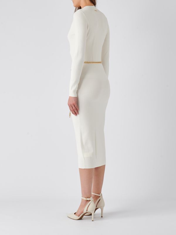 ワンピース Michael Kors Woman Dress White MS582WFLF4C 100 ワンピース Michael Kors Woman Dress White MS582WLF4C 100