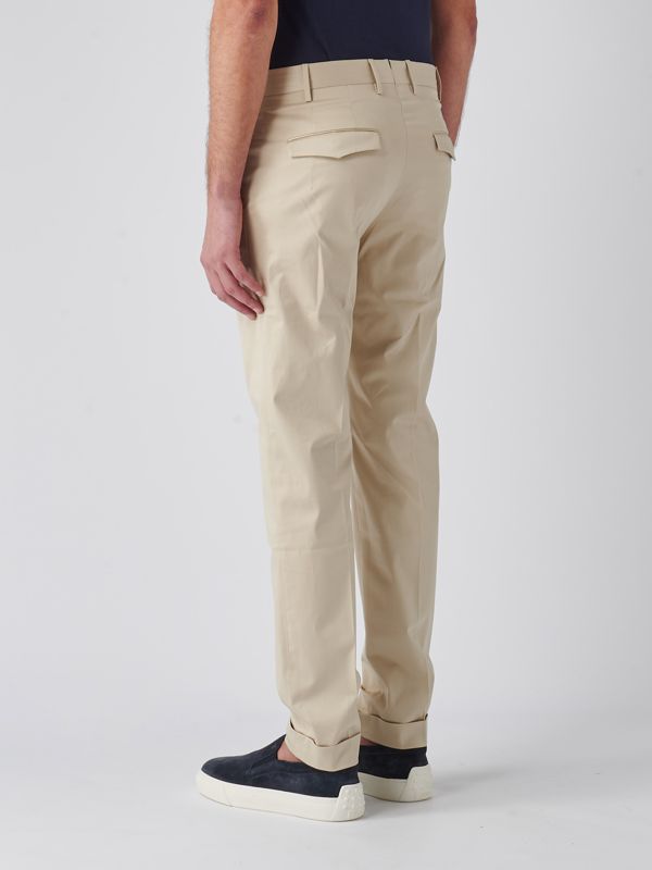 PT Torino athletic-fit stretch cotton trousers for men