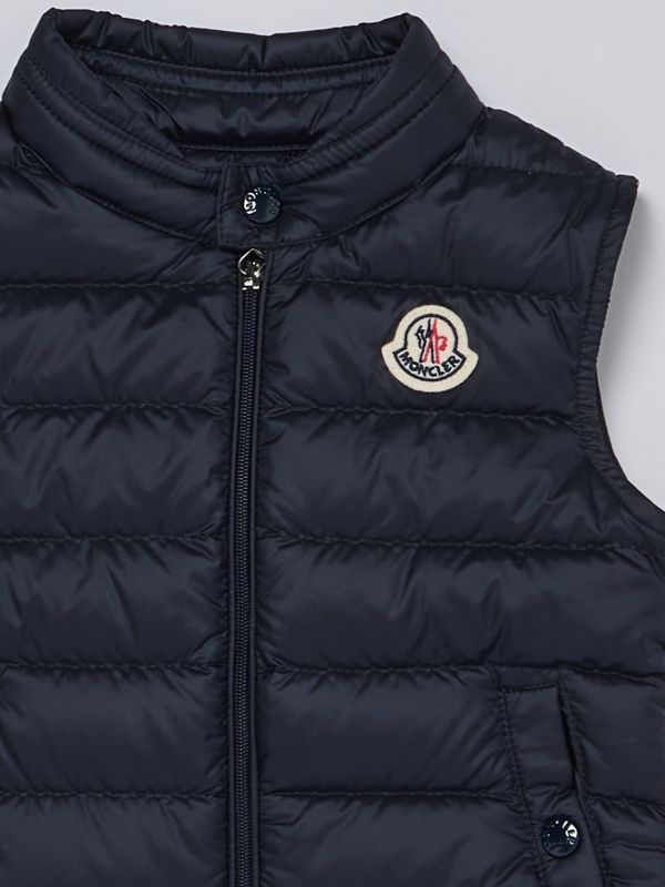 美品[ 2021]Moncler Moncler New Amaury technical fabric gilet for boys