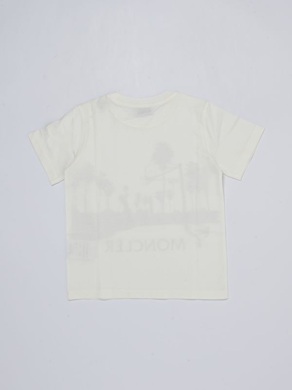 【MONCLER】Basketballロゴ・コットン・スウェットシャツ MONCLER バスケットボールのロゴ入りコットンスウェットシャツ