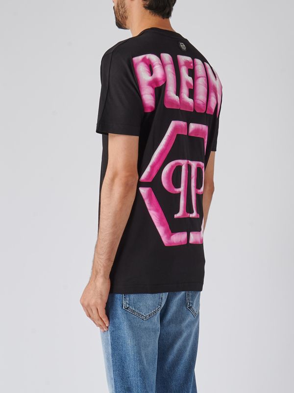 Tシャツ・カットソー Philipp Plein 'Hexagon' T-Shirt Philipp Plein hexagon-logo T-shirt | Black | FARFETCH