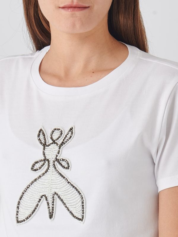 Tシャツ・カットソー PATRIZIA PEPE MESH LONGSLEEVES T-SHIRT PATRIZIA PEPE - T-shirts for Men | YOOX Kuwait