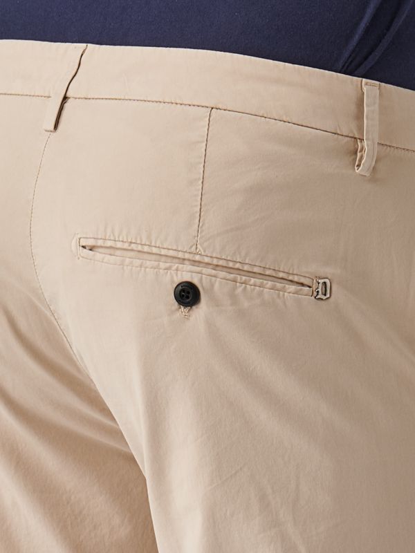 スラックス DONDUP Men Straight Pants HUP235GSE046PTDUDUS24016 BEIGE Dondup DONDUP Men Straight Pants UP235 CS0184 PTD010 Beige