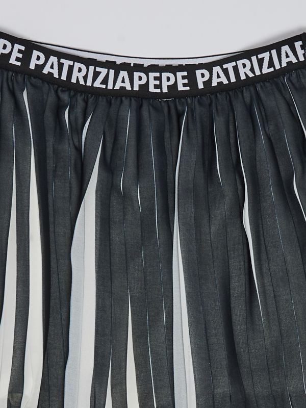 ワンピース PATRIZIA PEPE Women Mid Skirts 8A1480 J015K103 Black bambino-bambina-e-ragazza-