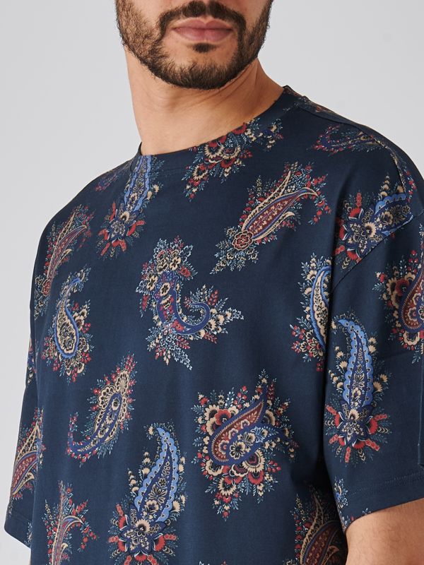 Tシャツ・カットソー Etro MRMA0004AJ057X0883 PAISLEY-PRINT T-shirt Tシャツ・カットソー Etro MRMA0004AJ057X0883 PAISLEY-PRINT T