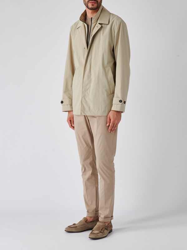 大人気新品 Fay nam13480010vug men for Coat Morning Short reps nylon レディースウェア