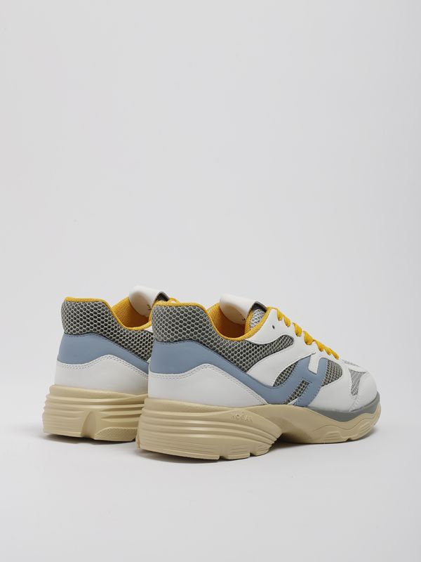 Hogan H665 technical fabric sneakers for men hxm6650fj00td1