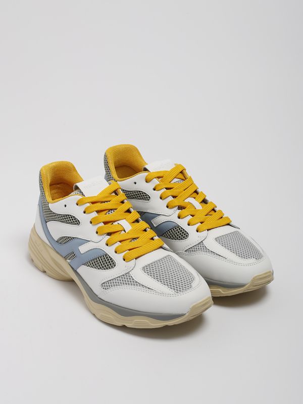 Hogan H665 technical fabric sneakers for men hxm6650fj00td1