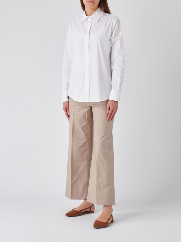 Max Mara Studio Frine women's shirt in stretch cotton blend