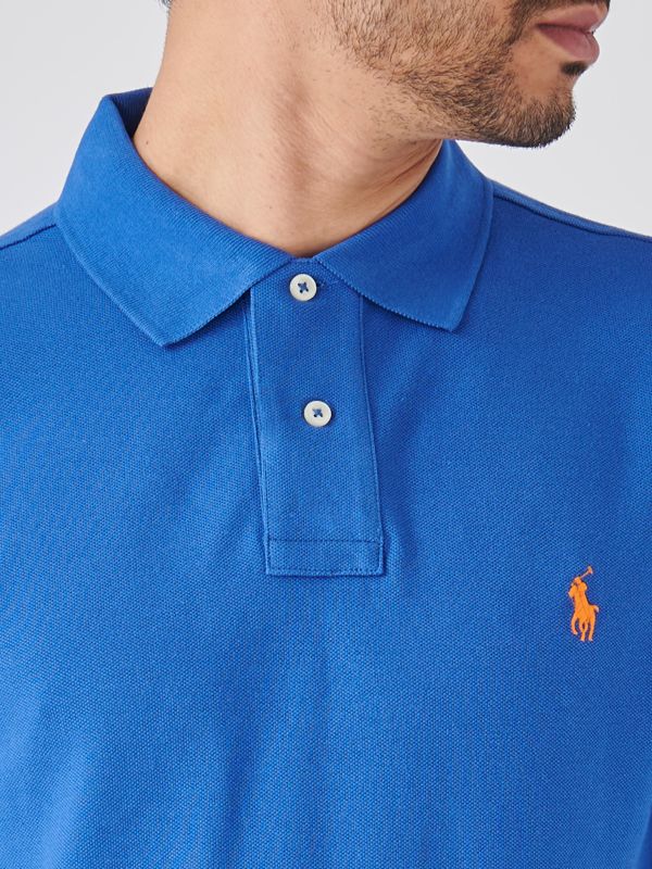 新品未使用⭐Polo Ralph Lauren Pima Cotton 半袖水色 美品♡ Polo Ralph Lauren 半袖ニット 水色 Sサイズ - メルカリ