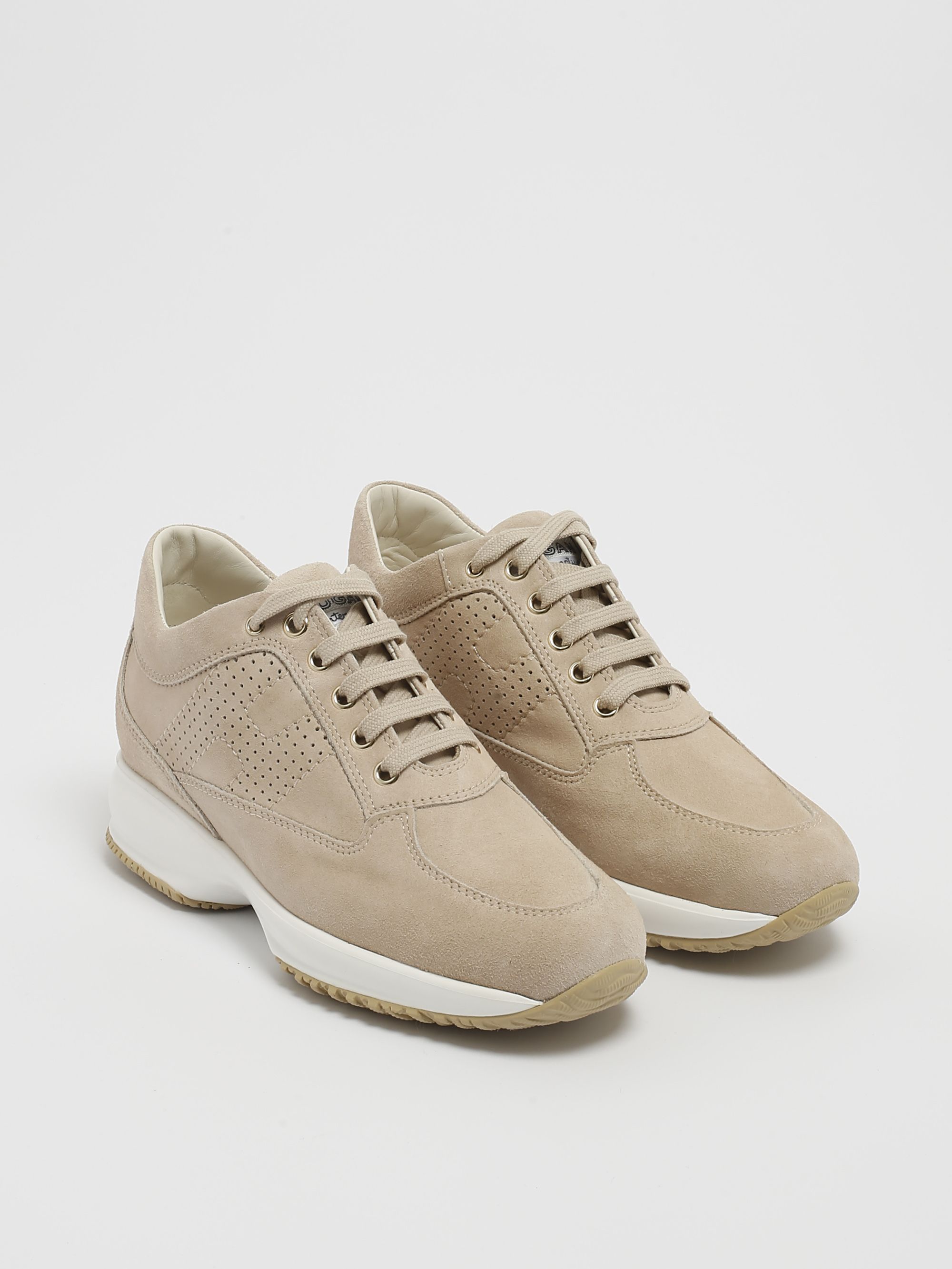 スニーカー HOGAN Women Sneakers HXW00N00E30CR0 024 Beige Sneakers Hogan Interactive BEIGE for Woman