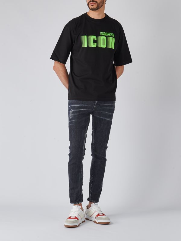 Dsquared2 Icon Blur Cool Fit cotton t-shirt for men