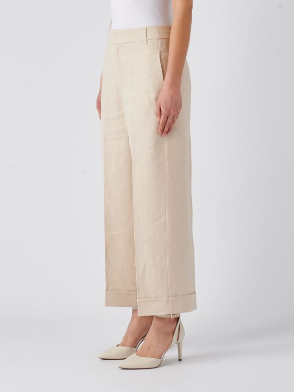 S Max Mara Salix linen trousers for women 2419131103600 Rope